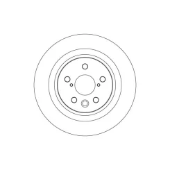 Tarcza Ham. Lexus T. Nx/Rz 2,5 21- - TRW (DF3978)