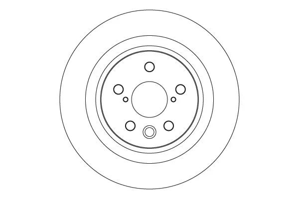 Tarcza Ham. Lexus T. Nx/Rz 2,5 21- - TRW (DF3978)