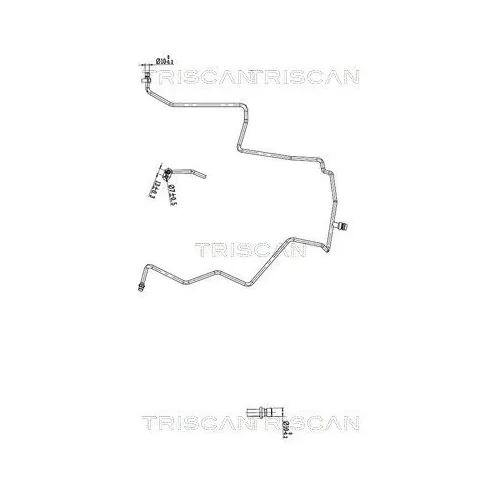 Przewód Klimatyzacji Nissan - TRISCAN (901014006)