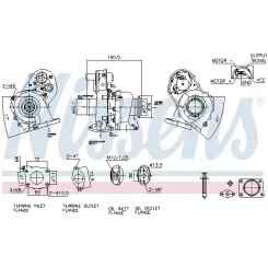 Turbo Ford 2,0 Ecoblue Focus Iv/Galaxy Iii/Kuga Iii/Mondeo V - NISSENS (NIS93924)