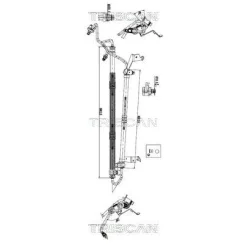Przewód Wspomagania Bmw X3 (E83) 2,5/3,0I 04-06 - TRISCAN (851611041)