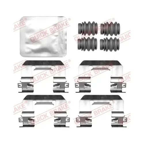 Zestaw Inst. Klocków Ham. Bmw P. 5/X3 1,6-2,0 23- - QUICK BRAKE (QB109-0228)