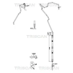 Przewód Wspomagania Ford Transit Custom 12-23 - TRISCAN (851616052)