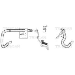 Przewód Wspomagania Audi A4 (B8) 2,0-3,2 08- - TRISCAN (851629092)