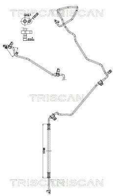Przewód Klimatyzacji Renault, Nissan - TRISCAN (901010006)
