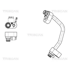 Przewód Klimatyzacji Mercedes-Benz, Vw - TRISCAN (901010018)
