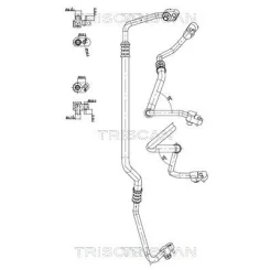 Przewód Klimatyzacji Bmw - TRISCAN (901011017)