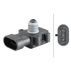 Érzékelő, Töltőnyomás - HELLA (6PP358152-131)