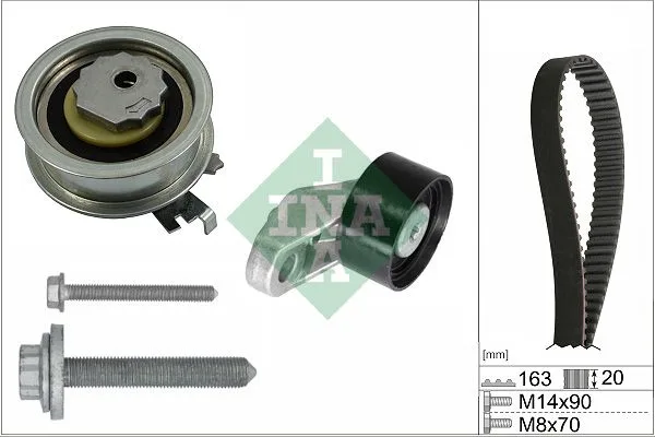 Fogasszíjkészlet - Schaeffler INA (530084610)