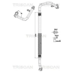Przewód Klimatyzacji Nissan, Renault, Opel - TRISCAN (901010032)