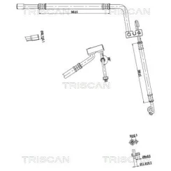 Przewód Klimatyzacji Ford - TRISCAN (901016072)