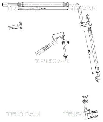 Przewód Klimatyzacji Ford - TRISCAN (901016072)