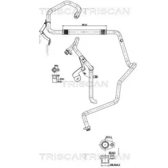 Przewód Klimatyzacji Opel, Renault, Nissan - TRISCAN (901010019)
