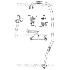 Przewód Klimatyzacji Bmw - TRISCAN (901011016)