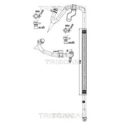 Przewód Klimatyzacji Nissan, Renault - TRISCAN (901010031)