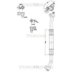 Przewód Klimatyzacji Mercedes-Benz - TRISCAN (901023005)