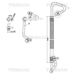 Przewód Klimatyzacji Renault - TRISCAN (901025024)