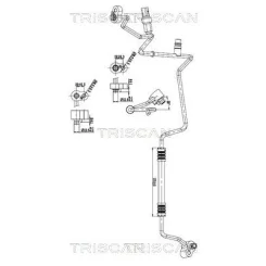Przewód Klimatyzacji Vw - TRISCAN (901029003)