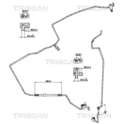 Przewód Klimatyzacji Vw - TRISCAN (901029112)
