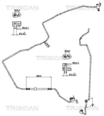 Przewód Klimatyzacji Vw - TRISCAN (901029112)