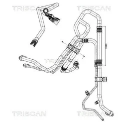 Przewód Klimatyzacji Tesla - TRISCAN (901081014)