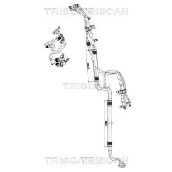 Przewód Klimatyzacji Tesla - TRISCAN (901081016)
