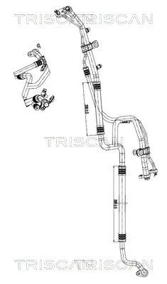 Przewód Klimatyzacji Tesla - TRISCAN (901081016)