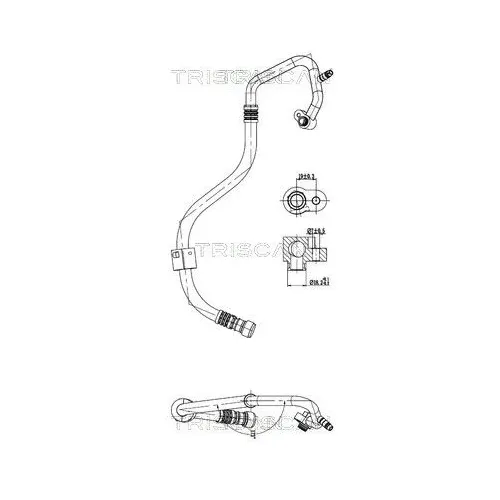 Przewód Klimatyzacji Fiat - TRISCAN (901015019)