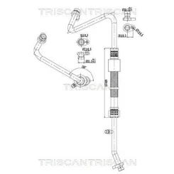 Przewód Klimatyzacji Renault - TRISCAN (901025023)