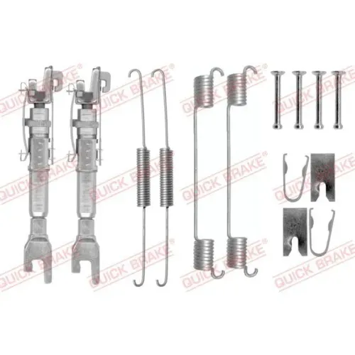 Tartozékkészlet, Fékpofa - QUICK BRAKE (QB105-0781S)