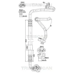 Przewód Klimatyzacji Vw - TRISCAN (901029056)