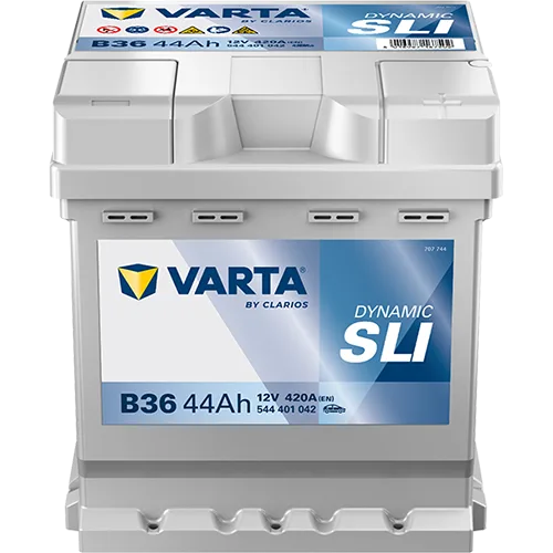 Akumulator 12V 44Ah/420A L-  175X175X190 Dynamic Sli - VARTA (544401042K262)