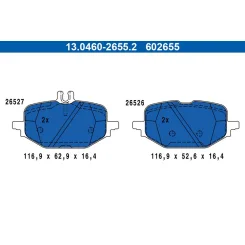 Klocki Ham. Db T. C236/W206/S206/W214 1,5-3,0 21- - ATE (13.0460-2655.2)