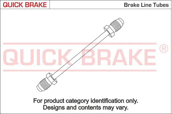 Fékvezeték - QUICK BRAKE (QBCU-3300A-A)