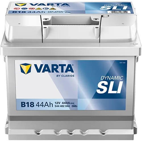 Akumulator 12V 44Ah/440A L-  207X175X175 Dynamic Sli - VARTA (544402044K262)