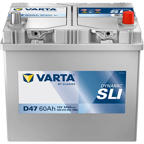 Akumulator 12V 60Ah/540A L-  232X173X225 Dynamic Sli - VARTA (560410054K262)