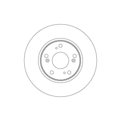 Tarcza Ham. Honda P. Electric 19- - TRW (DF4610)
