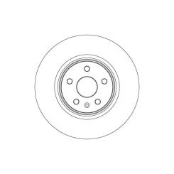 Tarcza Ham. Opel P. Insignia 2,0 4X4 17- - TRW (DF6585S)