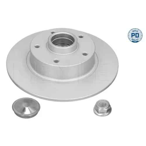 Tarcza Ham. Renault T. Fluence/Megane 1,2-2,0 08- Z Łożyskiem Abs - MEYLE (16-155234103/PD)