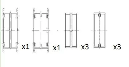 Panewki Gł. Land Rover 2.7Td Std - FAI AutoParts (BM1013-STD)