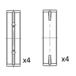 Panewki Gł. Vw 1.2 Std - FAI AutoParts (BM1015-STD)