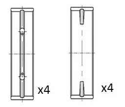 Panewki Gł. Vw 1.2 Std - FAI AutoParts (BM1015-STD)