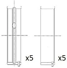 Panewki Gł. Db 2.2Cdi Std Kpl. - FAI AutoParts (BM1047-STD)