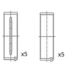 Panewki Gł. Vw 1.8Tsi Std - FAI AutoParts (BM1057-STD)