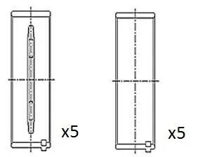 Panewki Gł. Vw 1.8Tsi Std - FAI AutoParts (BM1057-STD)
