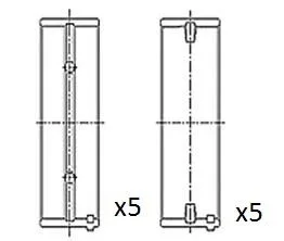 Panewki Gł. Opel 1.3Cdti Std Kpl. - FAI AutoParts (BM1029-STD)