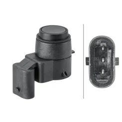 Czujnik Parkowania Bmw 1 (E87) 04- - HELLA (6PX358141-831)