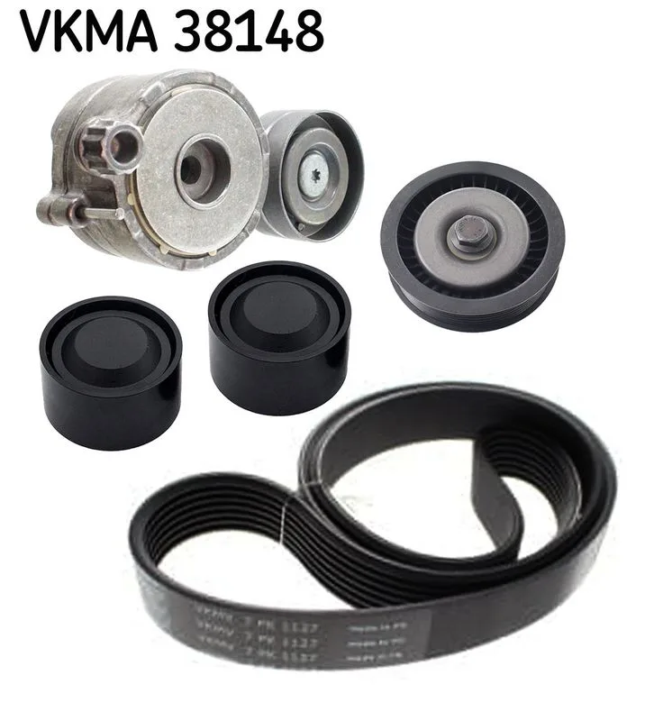 Zestaw Paska Wielorowk. Db - SKF (VKMA38148)