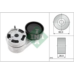 Napinacz Paska Wielorowk. Vw 2,0Tsi - Schaeffler INA (534093810)