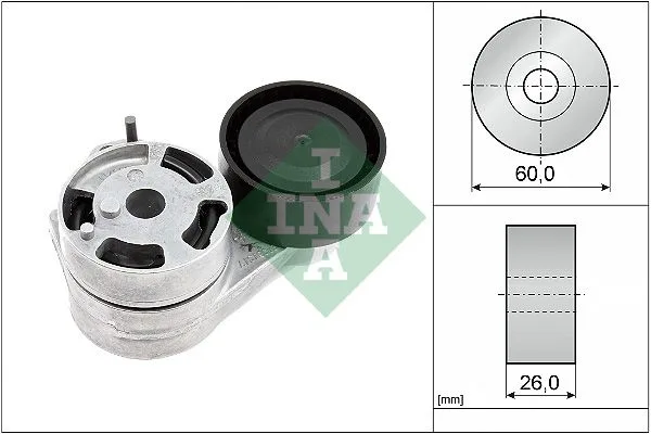 Napinacz Paska Wielorowk. Vw 2,0Tsi - Schaeffler INA (534093810)
